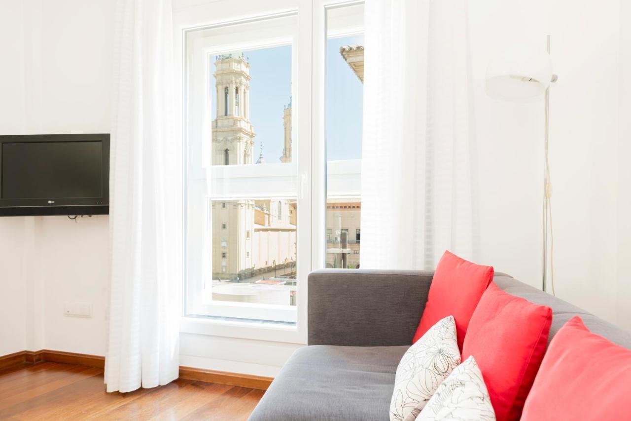Apartamentos Sabinas El Pilar Zaragoza Dış mekan fotoğraf