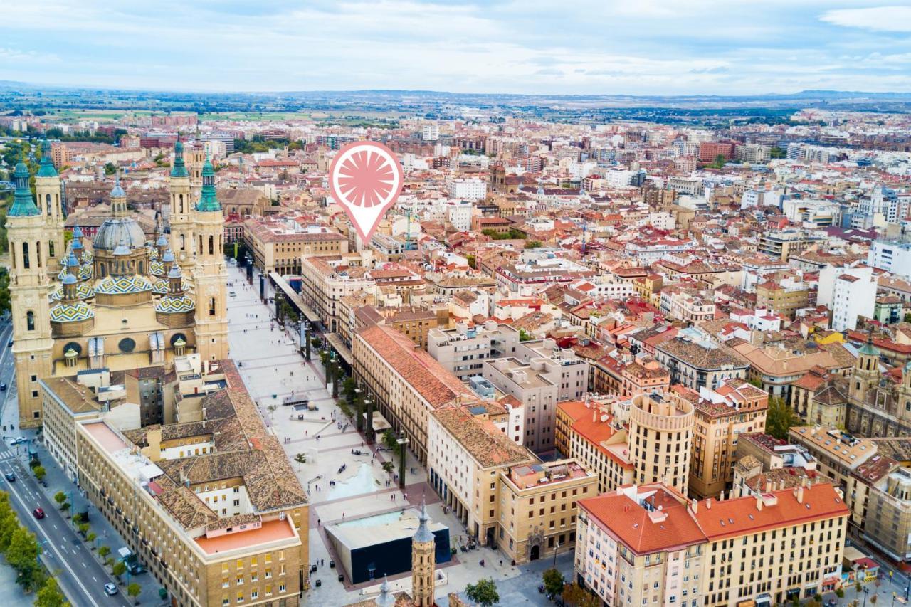Apartamentos Sabinas El Pilar Zaragoza Dış mekan fotoğraf